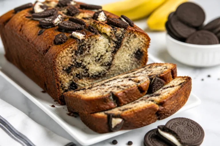 Oreo Banana Bread – A Fun Twist on a Cozy Classic