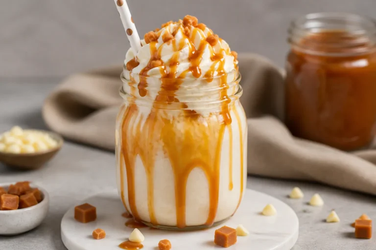 Salted Caramel White – A Cozy, Creamy Treat