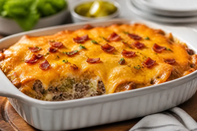 Hamburger Casserole Recipes – Comforting, Easy, and Family-Friendly