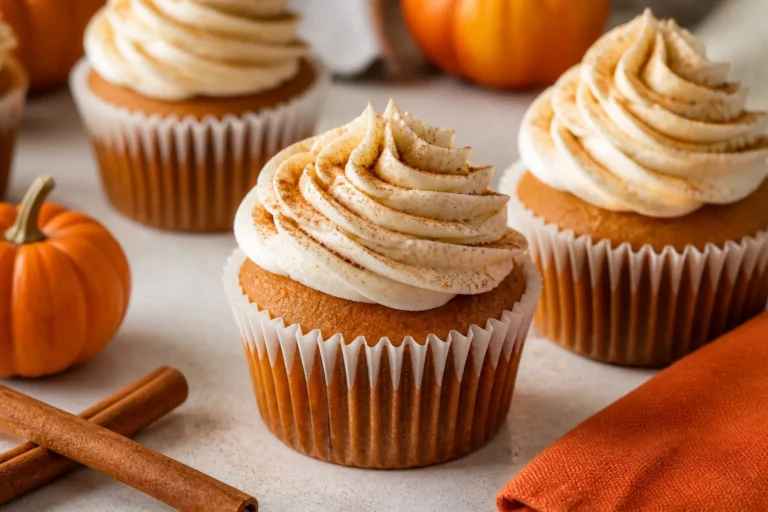 Pumpkin Pie Cupcakes – Cozy, Spiced, and Perfectly Portionable