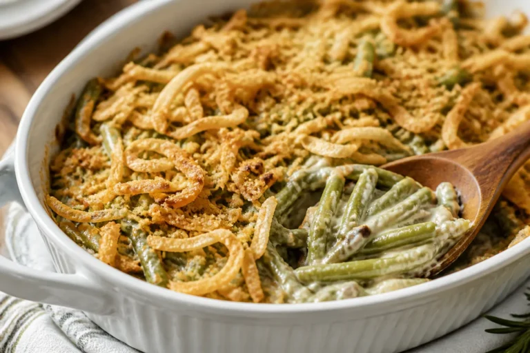 Best Green Bean Casserole – Cozy, Crunchy, and Comforting