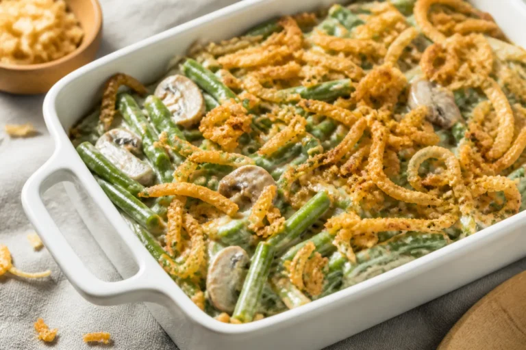 Classic Green Bean Casserole – Cozy, Crowd-Pleasing Comfort Food