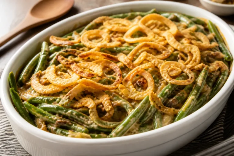 Fresh Green Bean Casserole – A Comfort Classic Made From Scratch