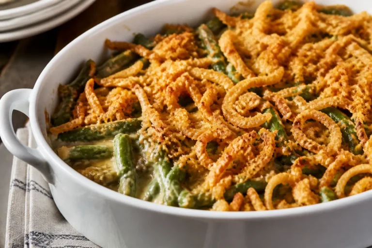 Green Bean Casserole Thanksgiving – A Cozy, Crowd-Pleasing Classic