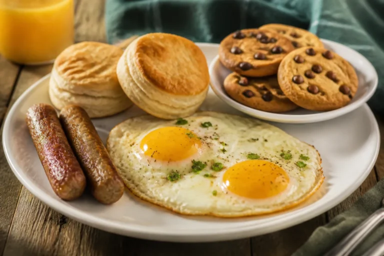 Sausage Egg and Cookies – A Cozy Breakfast-Meets-Dessert Treat