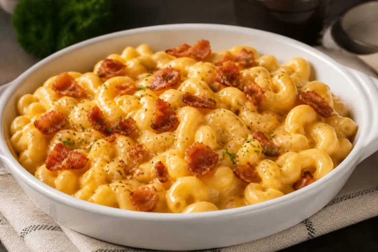Bacon Mac and Cheese – Creamy, Cheesy Comfort With Crispy Bacon
