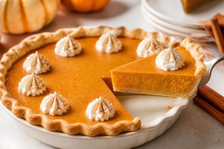 Thanksgiving Pumpkin Pie – A Cozy, Classic Dessert